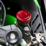 LighTech Aluminium Front Brake Reservoir Cover FBC04 - Triumph Speed Triple 1050 / R / S 2011-2017