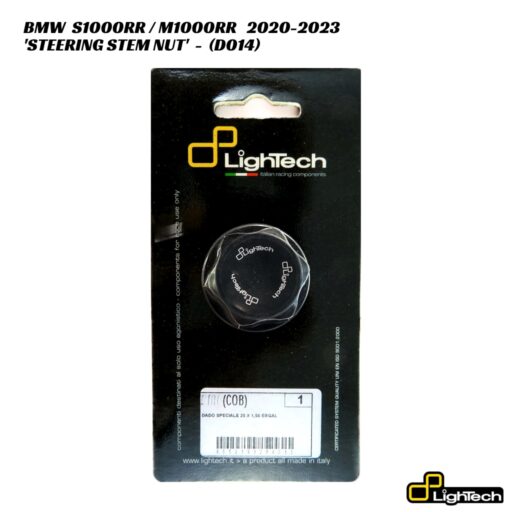 LighTech Aluminium Steering Stem Nut D014 - BMW S1000RR / M1000RR 2020-2023