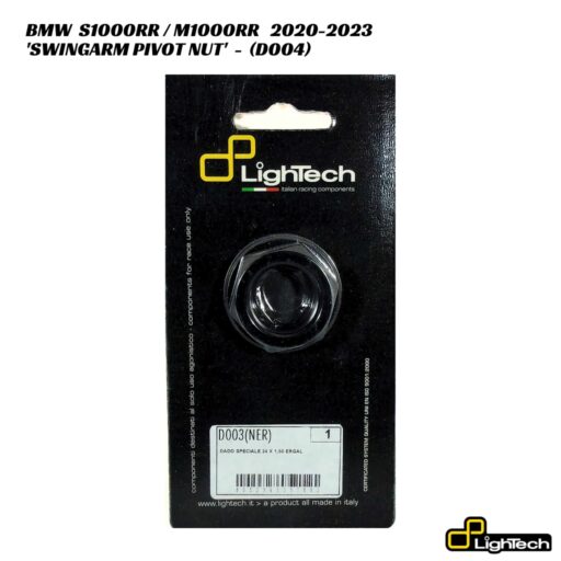 LighTech Aluminium SwingArm Pivot Nut D004 - BMW S1000RR / M1000RR 2020-2023