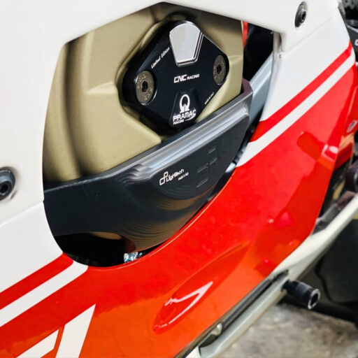 LighTech Billet Alternator Protection Cover ECPDU007 - Ducati Panigale V4 / V4S / V4R 2018-2023