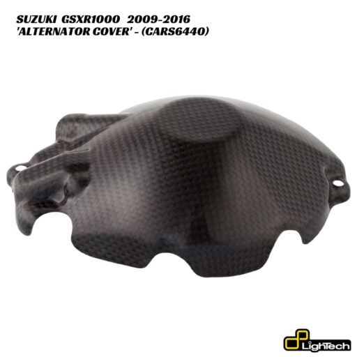 LighTech Carbon Fiber Alternator Cover CARS6440 - Suzuki GSXR1000 2009-2016