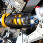 LighTech Carbon Fiber Rear Shock Cover CARD1039 - Ducati Panigale 899 2013-2015