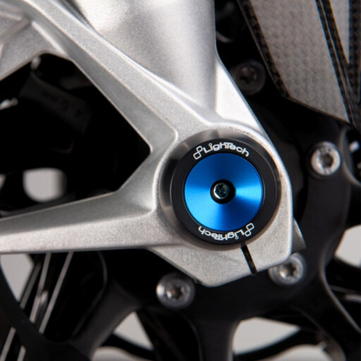 LighTech Front & Rear Axle Slider Kit BLUE - WAPBM401 - BMW S1000R 2014-2019