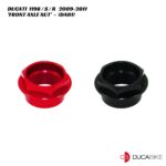 DucaBike Aluminium Front Axle Nut DA01 - Ducati 1198 / S / R 2009-2011