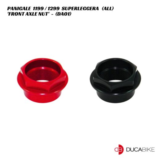 DucaBike Aluminium Front Axle Nut DA01 - Ducati 1199 / 1299 Superleggera 2014-2018