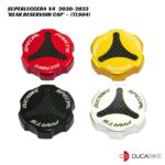 DucaBike Aluminium Rear Brake Reservoir Cover - TLS04 - Ducati Superleggera V4 2020-2023