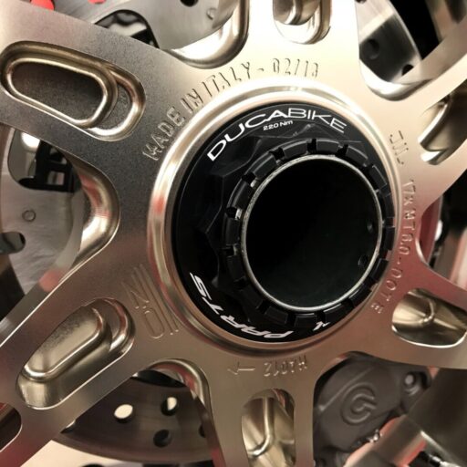 DucaBike Aluminium Rear Wheel Nut DPR02 - Ducati 1199 / 1299 Superleggera 2014-2018