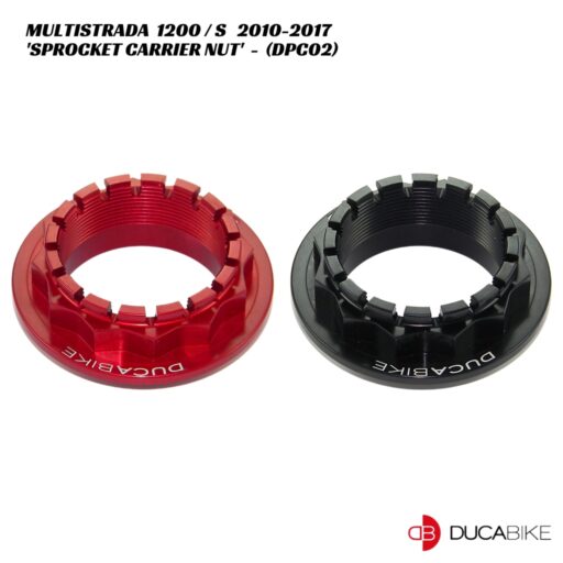 DucaBike Aluminium Sprocket Carrier Nut DPC02 - Ducati Multistrada 1200 / S 2010-2017