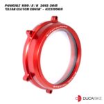 DucaBike Billet Clear Clutch Cover CC119901 - Ducati Panigale 1199 / S / R 2012-2015