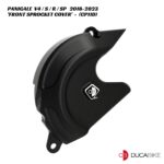 DucaBike Billet Front Sprocket Cover CP11D - BLACK - Ducati Panigale V4 / V4S / V4R / V4SP 2018-2023