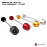 DucaBike Billet Rear Axle Slider Set - PFPN01 - Ducati Monster 821 2015-2021