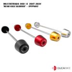 DucaBike Billet Rear Axle Slider Set - PFPN01 - Ducati Multistrada 950 / S 2017-2021