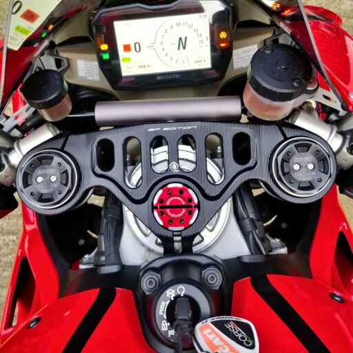 DucaBike Billet Steering Head Nut - GS02 - Ducati Streetfighter V4 / S / SP 2020-2023