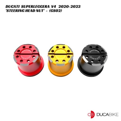 DucaBike Billet Steering Head Nut - GS02 - Ducati Superleggera V4 2020-2023