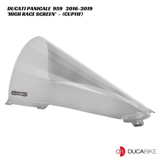 DucaBike High Race Screen CUP11F - SMOKED - Ducati Panigale 959 2016-2019