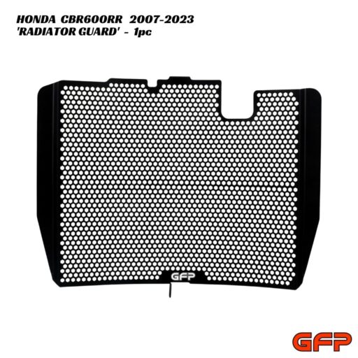 GFP Aluminium Radiator Guard - 1pc - Honda CBR600RR 2007-2023