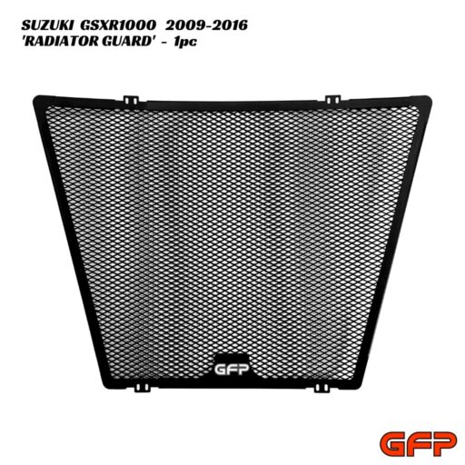 GFP Aluminium Radiator Guard - 1pc - Suzuki GSXR1000 2009-2016
