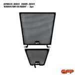 GFP Aluminium Radiator & Oil Cooler Guards - 2pc - Aprilia RSV4 R / RR / RF / Factory 2009-2022