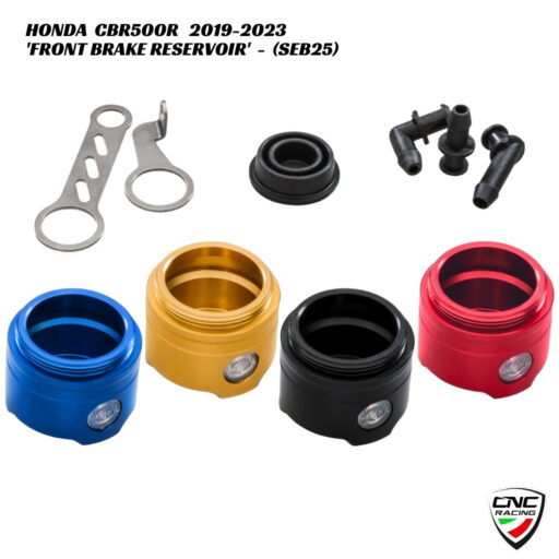 CNC Aluminium Front Brake Reservoir - SEB25 - Honda CBR500R 2019-2023