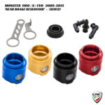 CNC Aluminium Rear Brake Reservoir - SEB12 - Ducati Monster 1100 / S / EVO 2009-2013