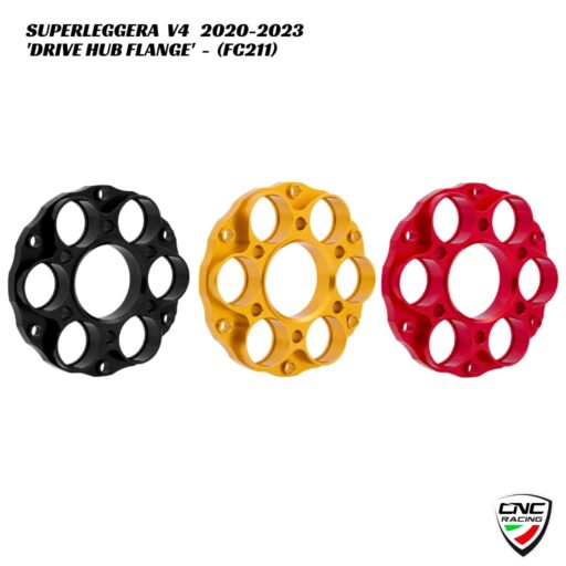 CNC Billet Cush Drive Hub Flange - FC211 - Ducati Superleggera V4 2020-2023