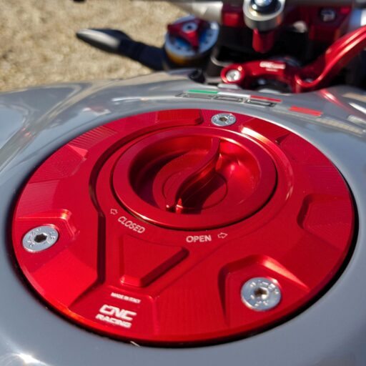 CNC Billet Fuel Cap Flange - TSB13 - Ducati Supersport 936 / S 2017-2020