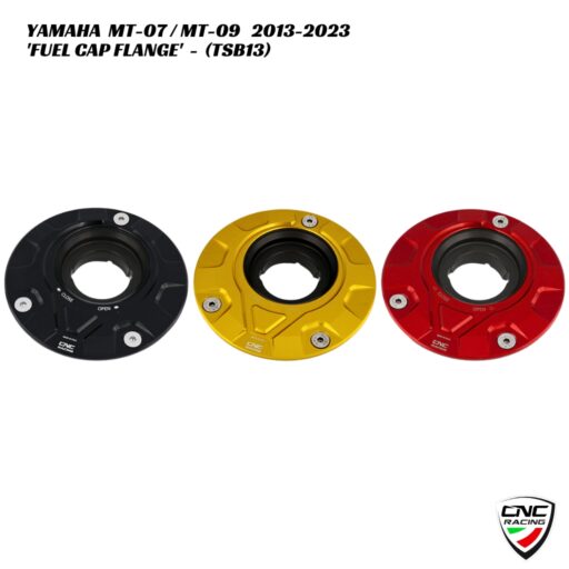 CNC Billet Fuel Cap Flange - TSB13 - Yamaha MT-07 / MT-09 2013-2023