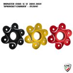 CNC Billet Rear Sprocket Carrier - FL504 - Ducati Monster 1200 / S / R 2014-2021