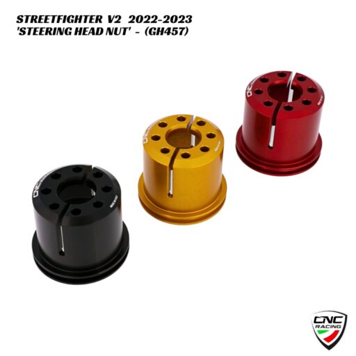 CNC Billet Steering Head Nut - GH457 - Ducati Streetfighter V2 2022-2023