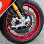 CNC Carbon Fiber Brake Coolers With Mounts - ZA701 - Ducati Panigale V4S / V4R 2018-2023