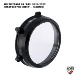 CNC Clear Clutch Cover - BLACK - CA210B - Ducati Multistrada V4 / V4S 2021-2023