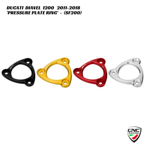 CNC Clutch Pressure Plate Ring - SF200 - Ducati Diavel 1200 2011-2018