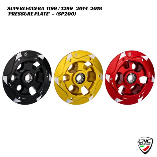 CNC Clutch Pressure Plate With Bearing - SP200 - Ducati 1199 / 1299 Superleggera 2014-2018