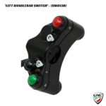 CNC Left Handlebar Switch BLACK - SWD13B - Ducati Panigale V4 / V4S / V4R 2018-2023