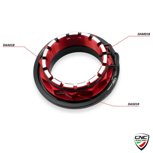 CNC Wheel Nut Safety Spring Clip - DAM01 - Ducati Panigale 1299 / S / R 2015-2017