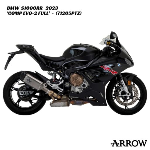 Arrow Competition EVO-2 Full Titanium System - 71205PTZ - BMW S1000RR / M1000RR 2023