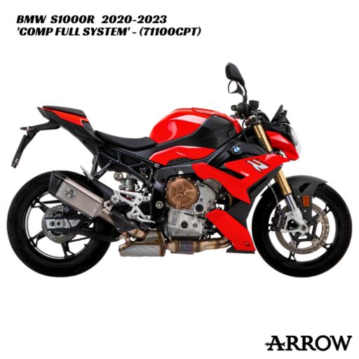 Arrow Competition Full Titanium System - 71100CPT - BMW S1000R / M1000R 2020-2023
