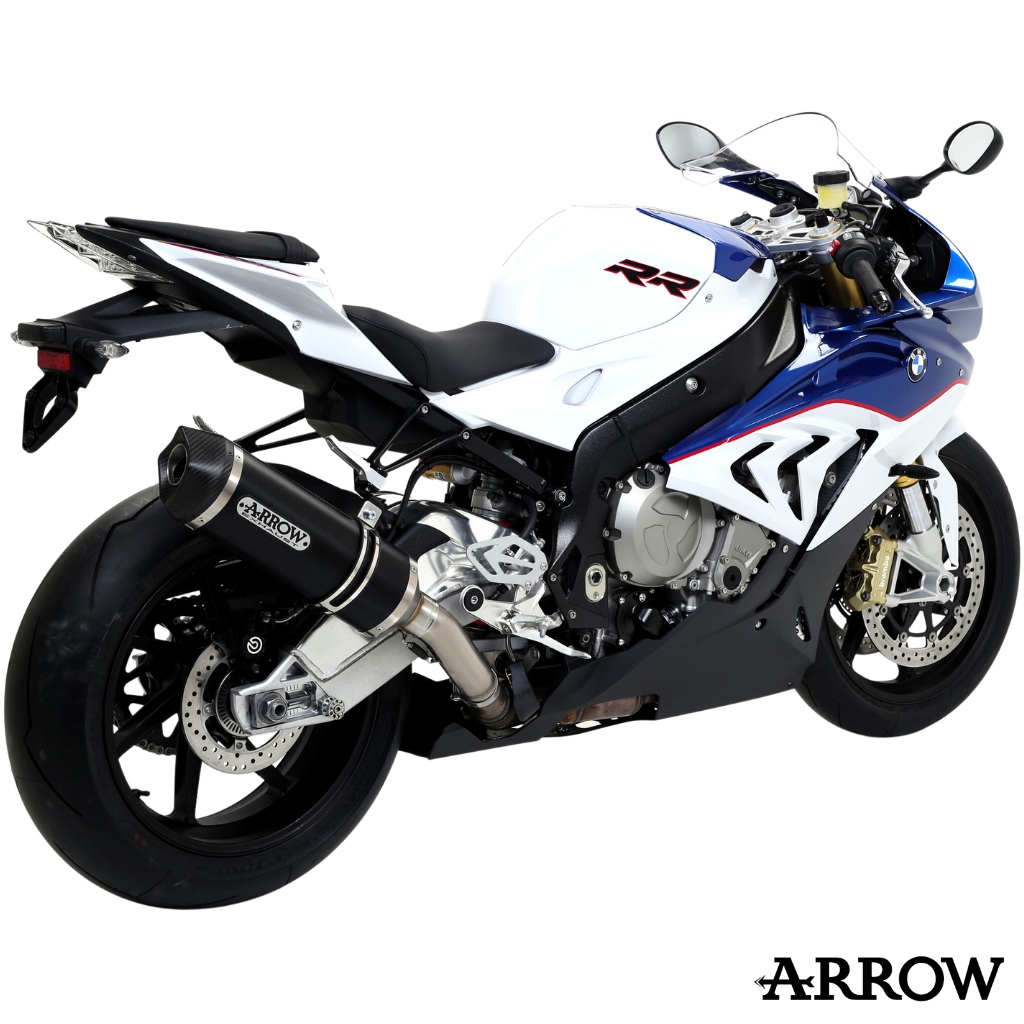 Arrow Race-Tech Dark Aluminium Slip-On - 71824AKN - BMW S1000RR 2015-2016