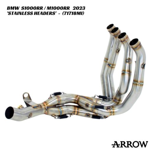 Arrow Stainless Steel Performance Headers - 71718MI - BMW S1000RR / M1000RR 2023