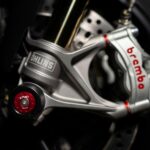 CNC Billet Front Axle Slider Set - TP425 - Ducati Hypermotard 939 / SP 2016-2018