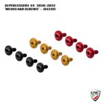 CNC Billet Front Mudguard Screws - 4pc - KV320 - Ducati Superleggera V4 2020-2023