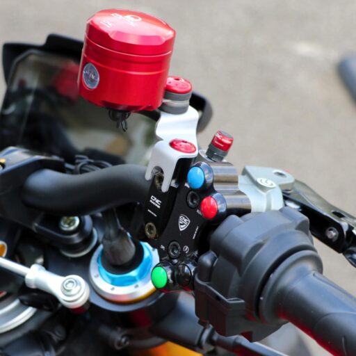CNC Billet Mirror Blanking Plug - MRA14 - Ducati 1098 / 1198 / S / R 2007-2011