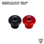 CNC Billet Mirror Blanking Plug - MRA14 - MV Agusta F4 R / RR / RC 2010-2018