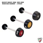 CNC Billet Rear Axle Slider Set - TP424 - Ducati Diavel 1200 2011-2018