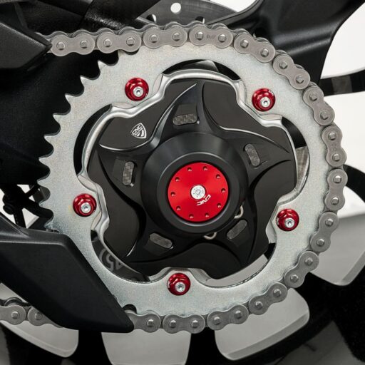 CNC Billet Rear Axle Slider Set - TP424 - Ducati Supersport 950 / S 2022-2023