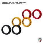 CNC Billet Rear Wheel Nuts Kit - DA394 - Ducati Panigale V4 / V4S / V4R 2018-2023