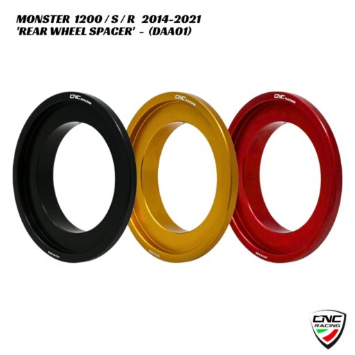 CNC Conical Rear Wheel Spacer - DAA01 - Ducati Monster 1200 / S / R 2014-2021