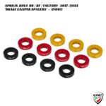 CNC Front Brake Caliper Spacers - 4pc - IFD01 - Aprilia RSV4 RR / RF / Factory 2017-2023