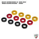 CNC Front Brake Caliper Spacers - 4pc - IFD01 - Ducati Superleggera V4 2020-2023