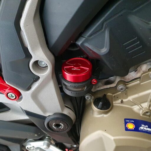 CNC Rear Brake Fluid Reservoir Screw - KV004 - Ducati Multistrada V4 / V4S 2021-2023